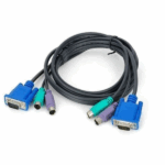 کابل KVM دی لینک مدل KVM-401 طول 1.8 متری PS2,VGA