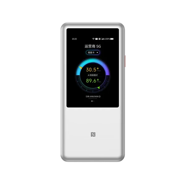 C مودم سیم کارتی آنلاک 5G/TD-LTE جیبی CAT21 زد تی ای ZTE U60 Pro - Image 1